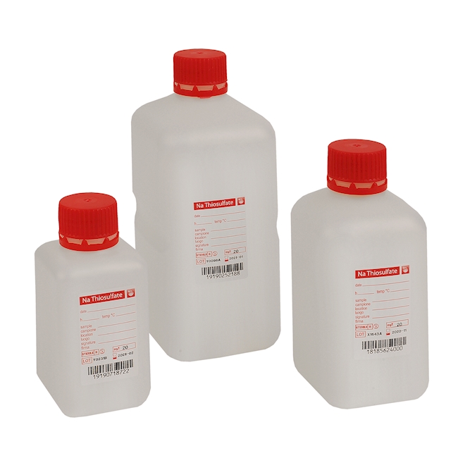 Flacon pour analyse d'eau 250 ml